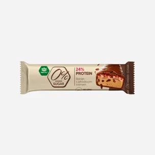 0% SUGAR protein tyčinka - Banán s jahodovým krémem