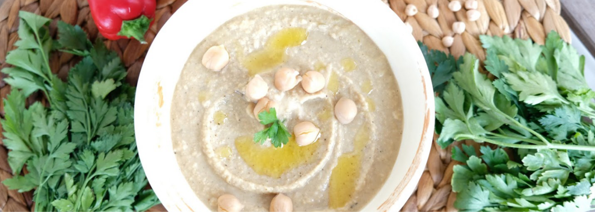 Cizrnový hummus
