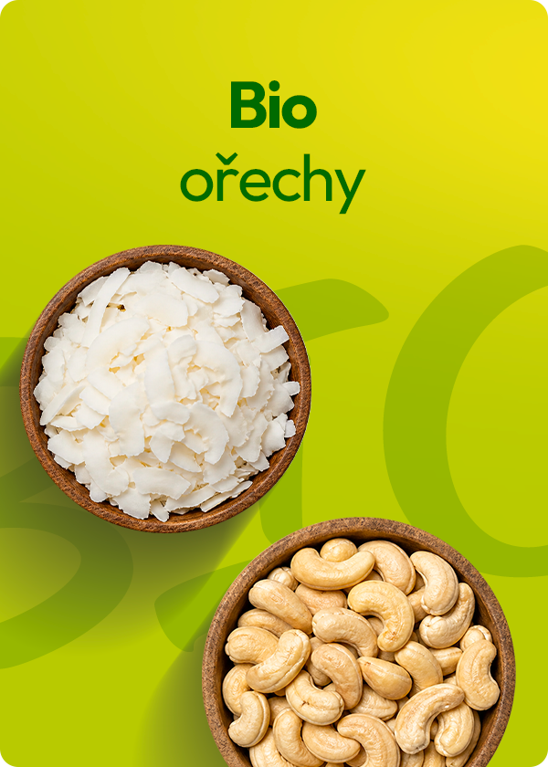 Výběr BIO ořechů na Grizly