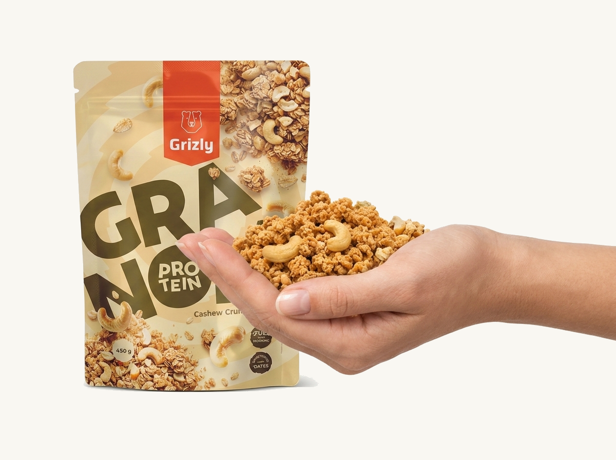 granola v dlani
