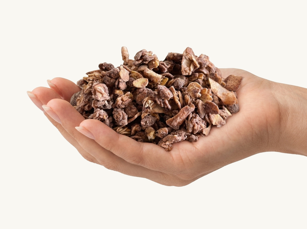 granola v dlani