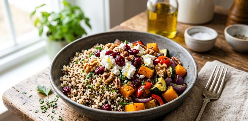 Quinoa bowl recept Grizly