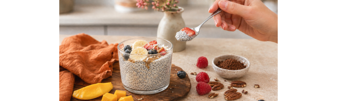 Chia pudink: Základní recept + 6 chutných variací