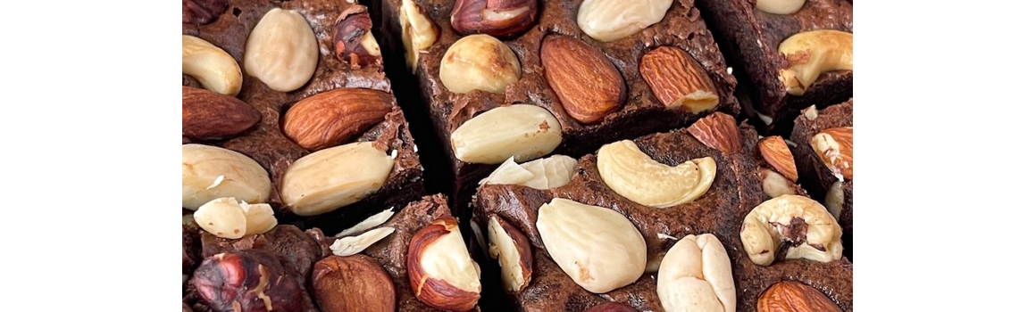 Veganské ořechové brownies