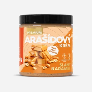 Arašídový krém slaný karamel premium 6 x 250 g