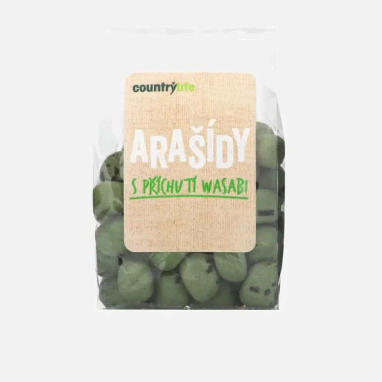 Arašídy s příchutí wasabi 5 x 100 g