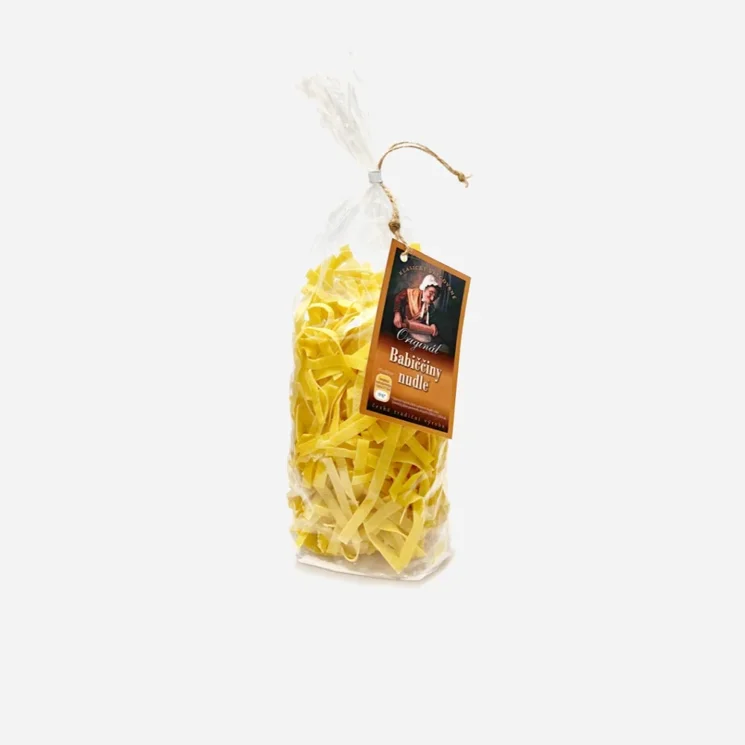 Babiččiny nudle válcované - široké 6 x 330 g