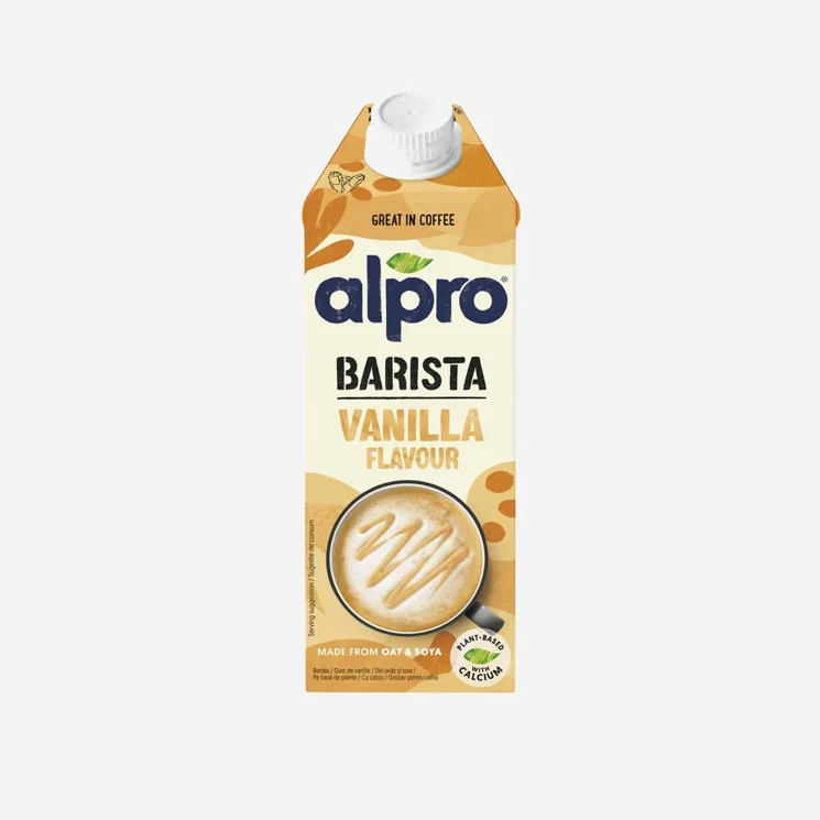Barista Ovesno-sójový nápoj s příchutí vanilky 12 x 750 ml