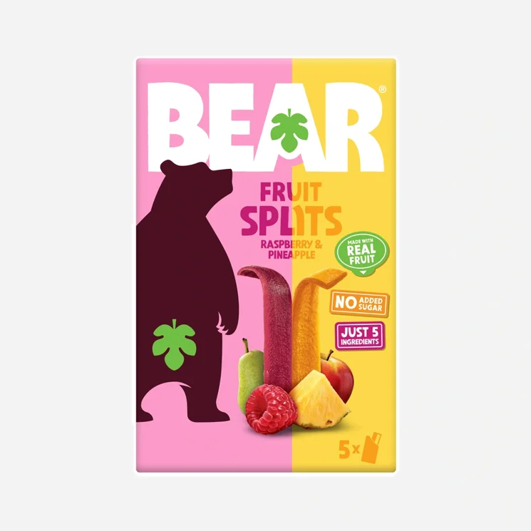 Bear Fruit Splits malina a ananas