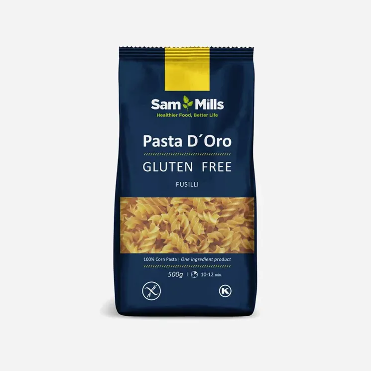 Bezlepkové kukuřičné těstoviny - Fusilli
