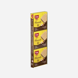 Bezlepkové oplatky s lískooříškovou náplní Nocciolí 3x21 g