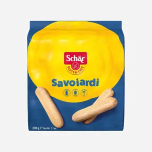 Bezlepkové piškoty Savoiardi 5 x 200 g