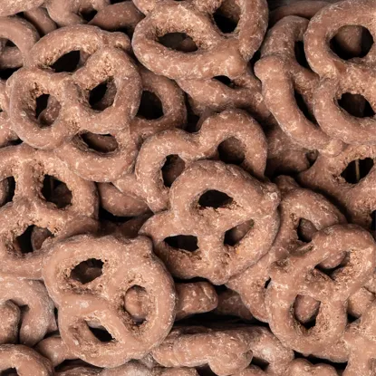 Bezlepkové preclíky v mléčné čokoládě
