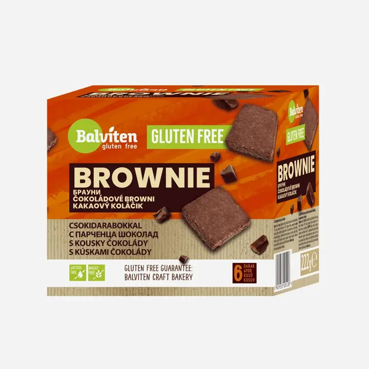 Brownie bez lepku krabička