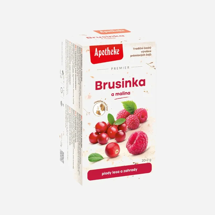 Brusinka a malina 6 x 40 g