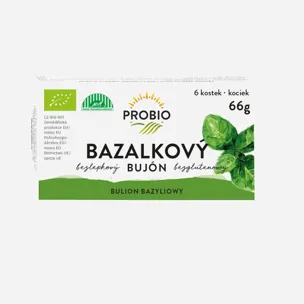 Bujón bazalkový kostky BIO 66 g
