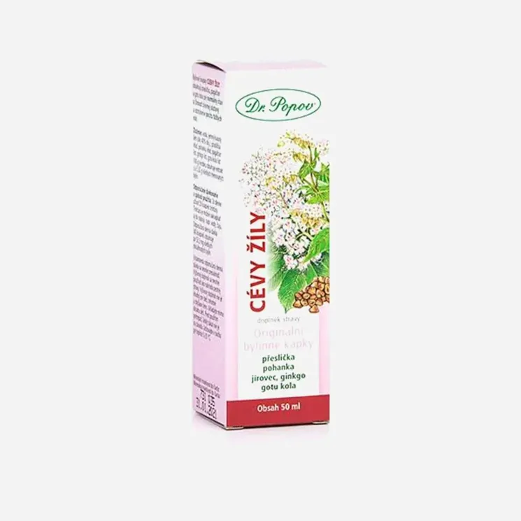 Bylinné kapky Cévy a žíly 6 x 50 ml