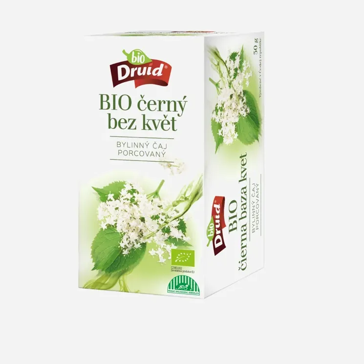 Bylinný čaj černý bez - květ BIO 6 x 30 g