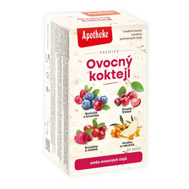 Čaj Ovocný koktejl 4v1 6 x 20 sáčků