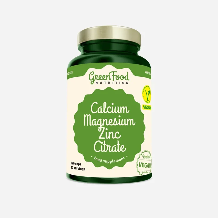 Calcium Magnesium Zinc Citrate 6 x 120 kapslí