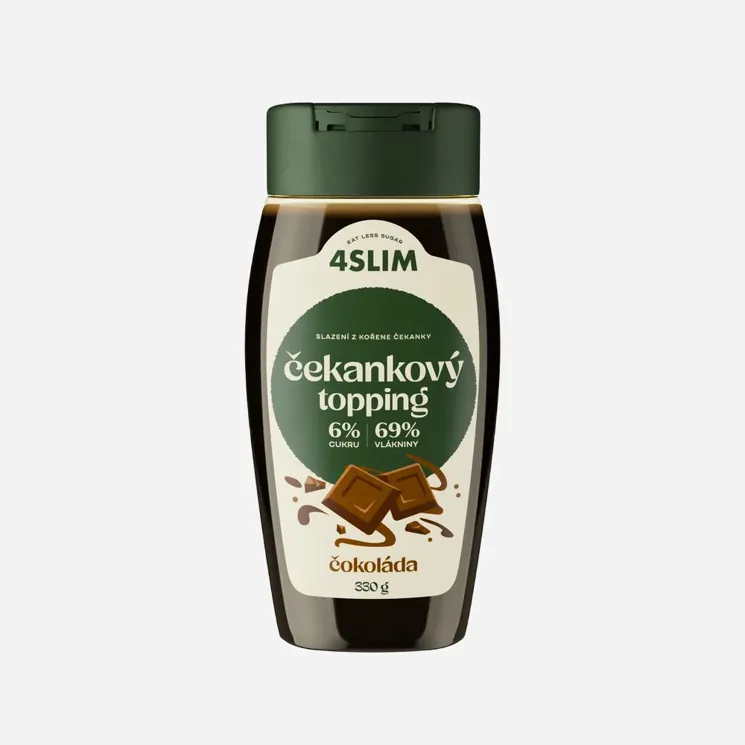 Čekankový topping čokoláda