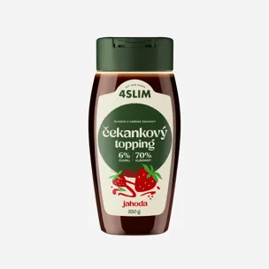 Čekankový topping jahoda 6 x 330 g