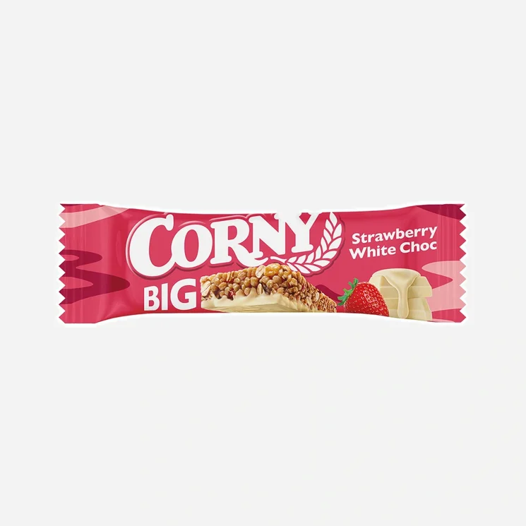 Cereální tyčinka Jahoda-Bílá čokoláda