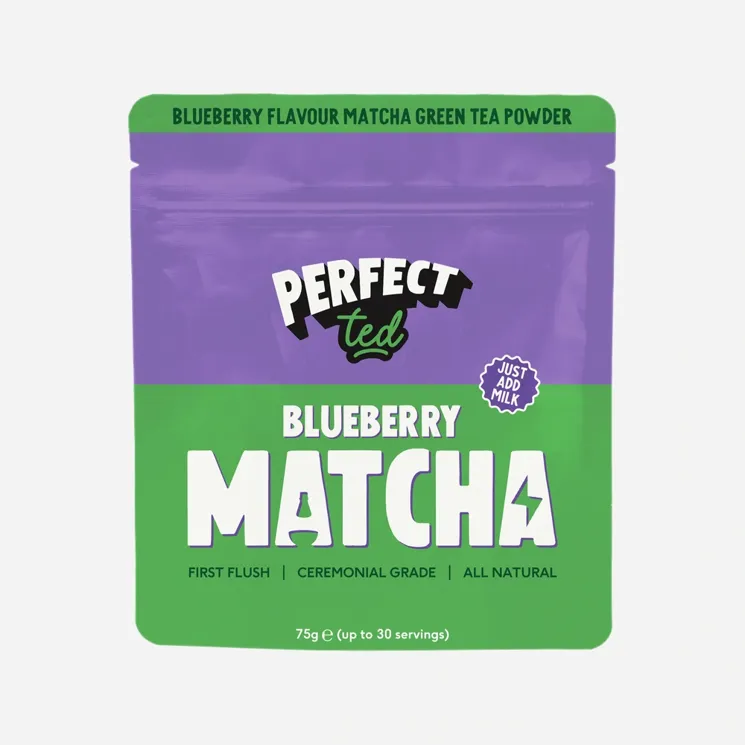 Ceremonial matcha borůvka