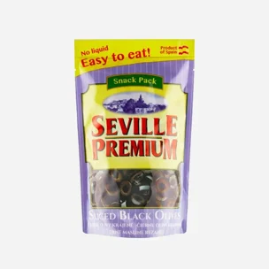 Černé olivy bez pecky krájené 6 x 75 g