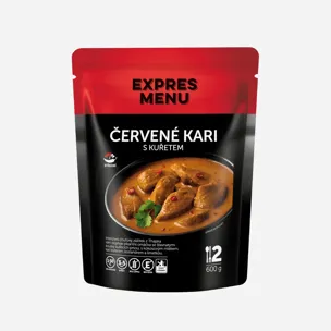 Červené kari s kuřetem 6 x 600 g