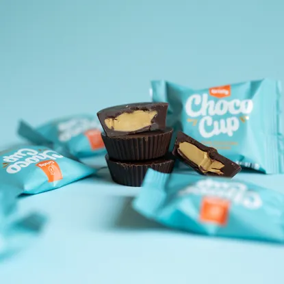 Choco Cups hořká čokoláda & pistácie