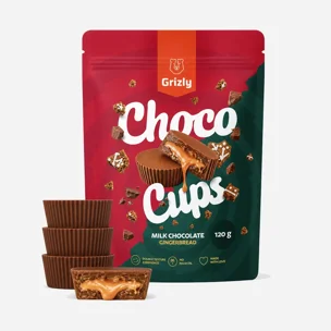 Choco Cups Merry Xmas perníček (12 ks)