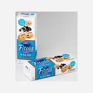 Chocolate Křehké sušenky bez přidaného cukru s čokoládou bez cukru 6 x 150 g