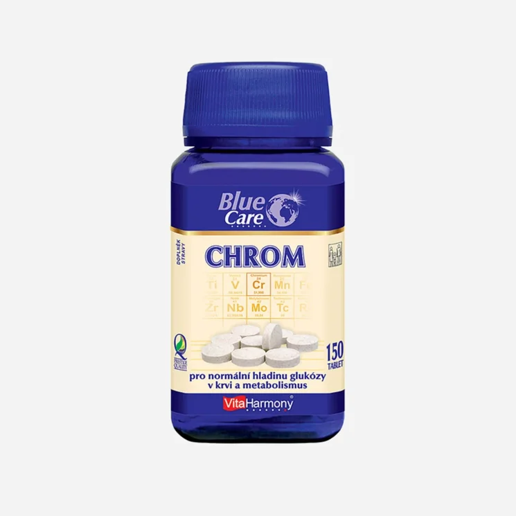 Chrom pikolinát 200 mcg 6 x 150 tablet