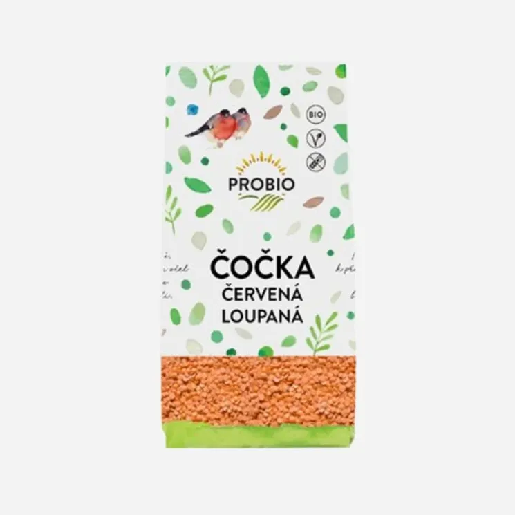 Čočka červená loupaná