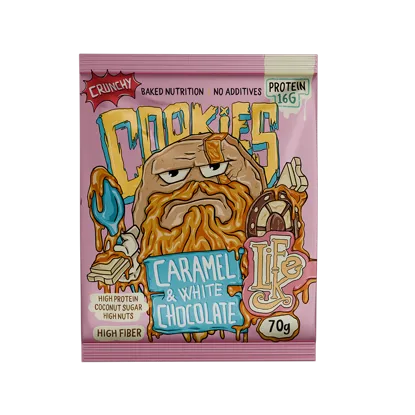 Cookies caramel & white chocolate