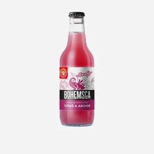Craft limonáda višeň a aronie sklo 12 x 330 ml
