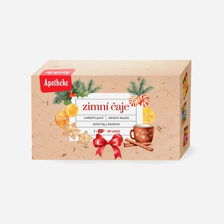 Dárková kolekce Zimních čajů 6 x 60 sáčků