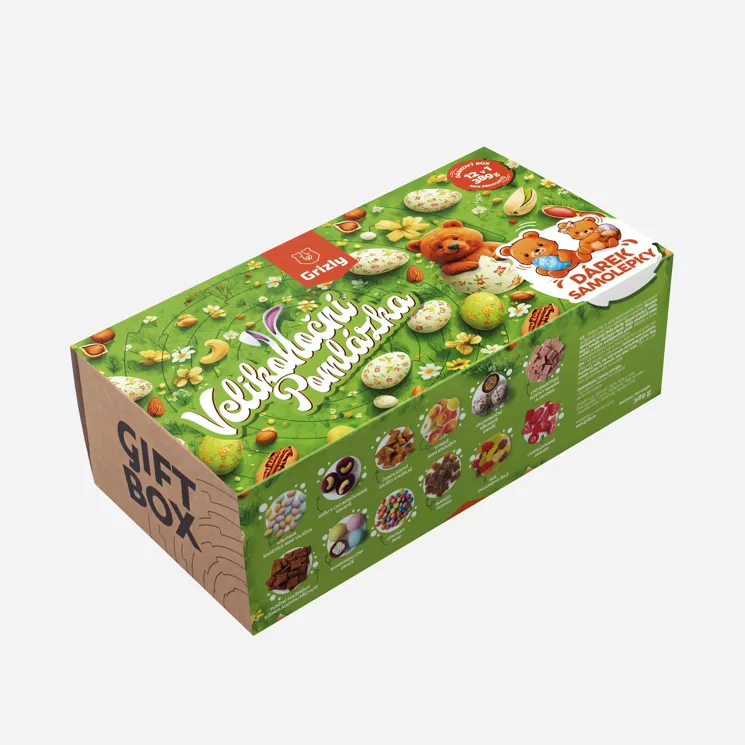 Dárkový box Velikonoční pomlázka 6 x 389 g