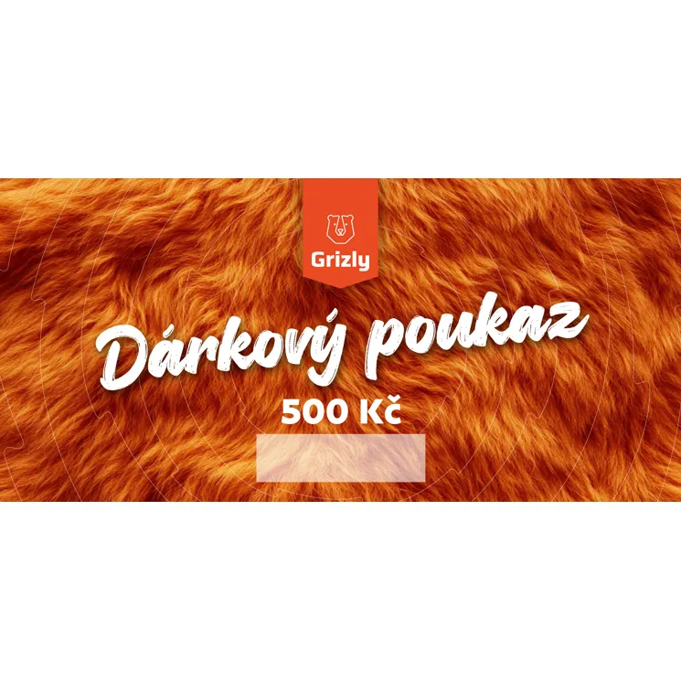 Dárkový elektronický poukaz 500 Kč