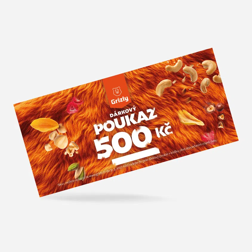 Dárkový poukaz Grizly