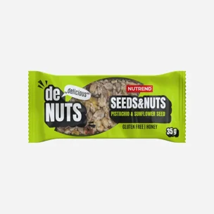 Denuts Seeds and nuts pistácie a slunečnice 12 x 35 g