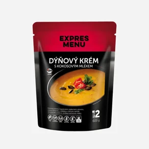 Dýňový krém s kokosovým mlékem