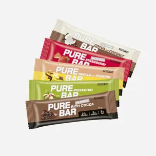 Essential Pure Bar - vanilka/arašídy 12 x 65 g