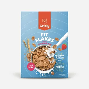Fit Flakes obohacené vitamíny a železem 6 x 375 g