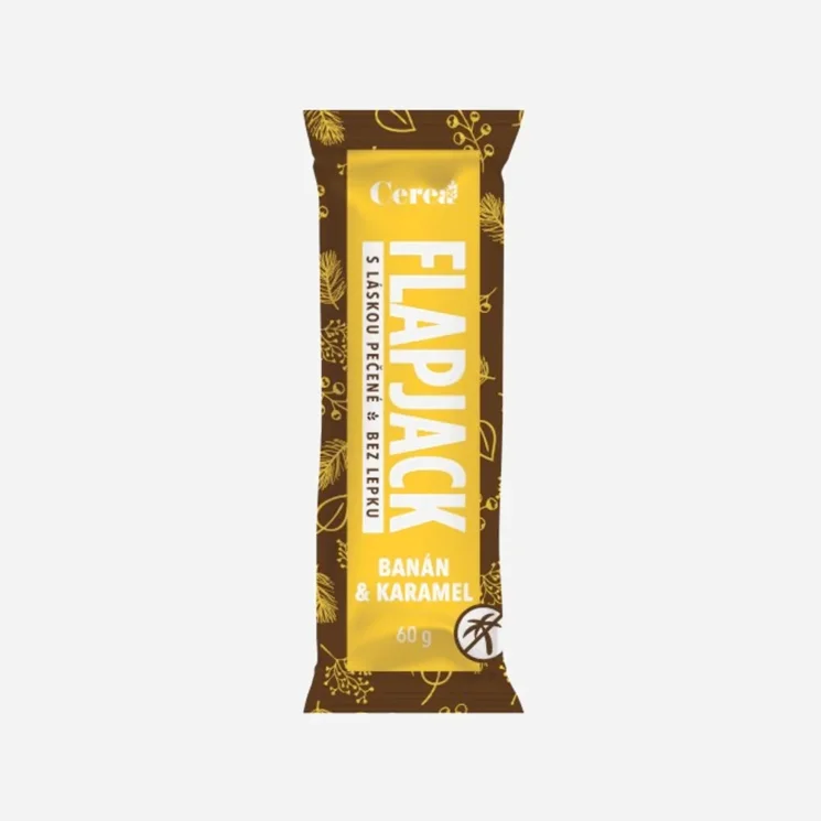 Flapjack banán a karamel 12 x 60 g