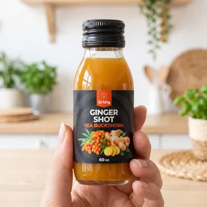 Ginger shot Rakytník 5 x 60 ml
