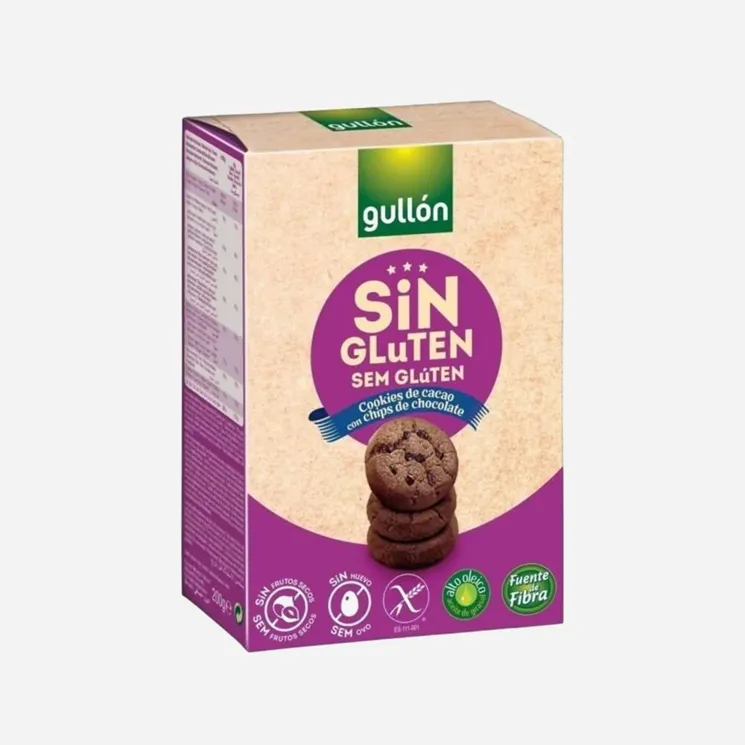 Gluten free sušenky bez lepku s kousky čokolády 6 x 200 g