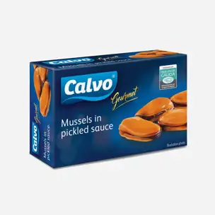 Gourmet mušle v marinádě 6 x 115 g