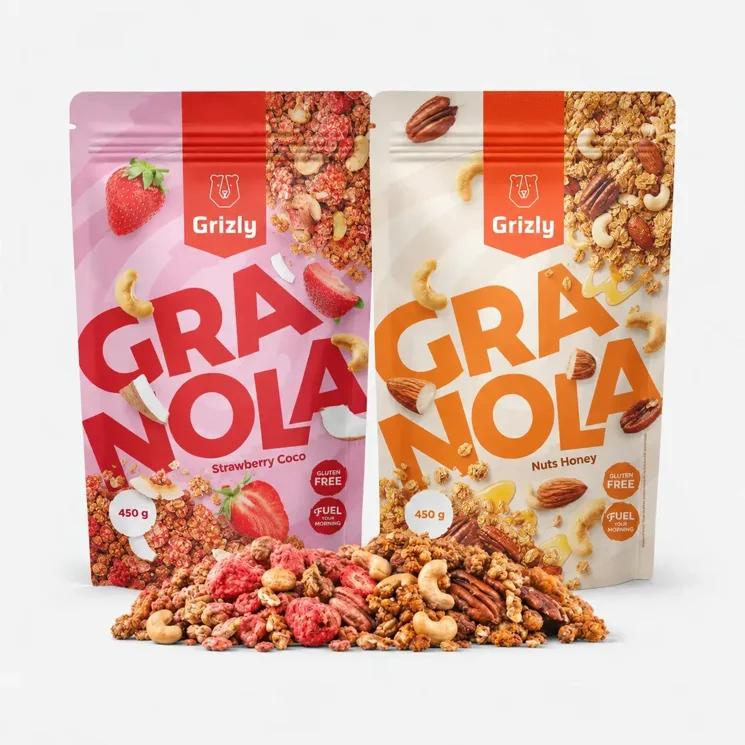 Granola Duo Jahoda & Oříšky